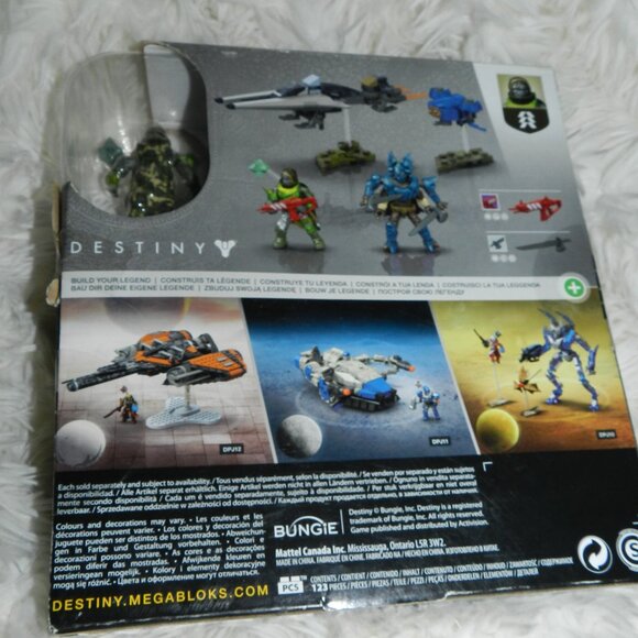 Mega Bloks S-10V Destiny Sparrow Building Kit Kids Playset 📦🏃🏻💨⚡🚚 - Picture 8 of 16